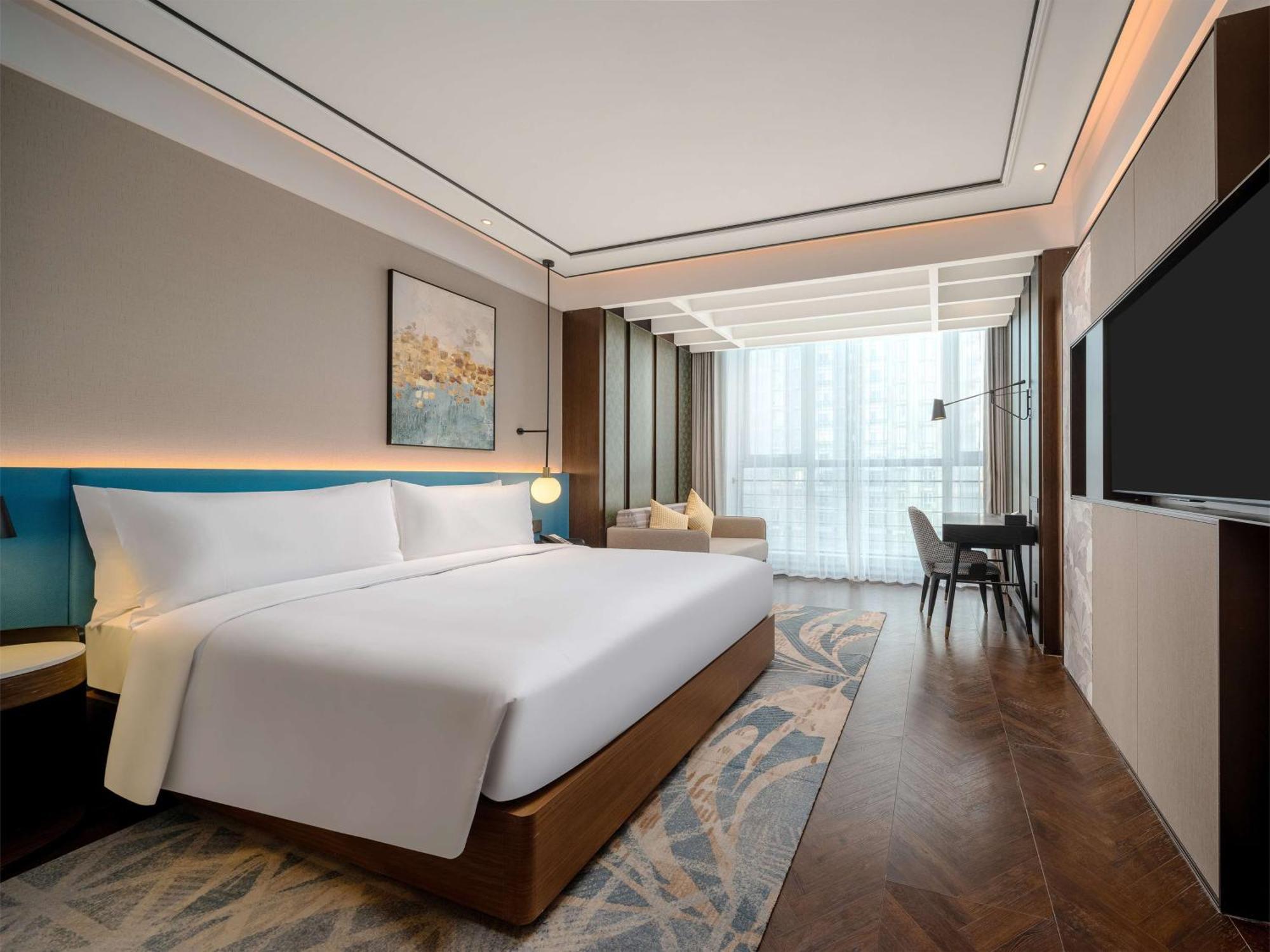 Hilton Garden Inn Beijing Guomao Bagian luar foto