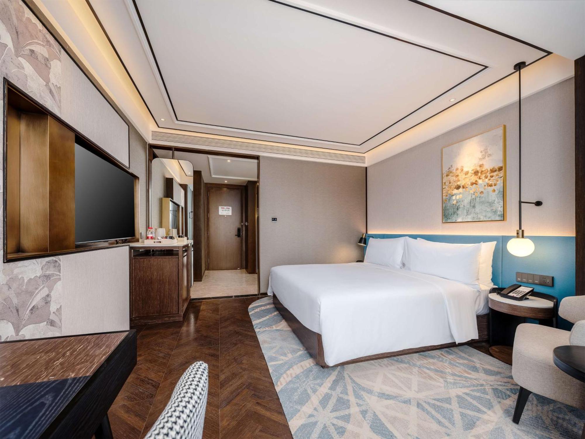 Hilton Garden Inn Beijing Guomao Bagian luar foto