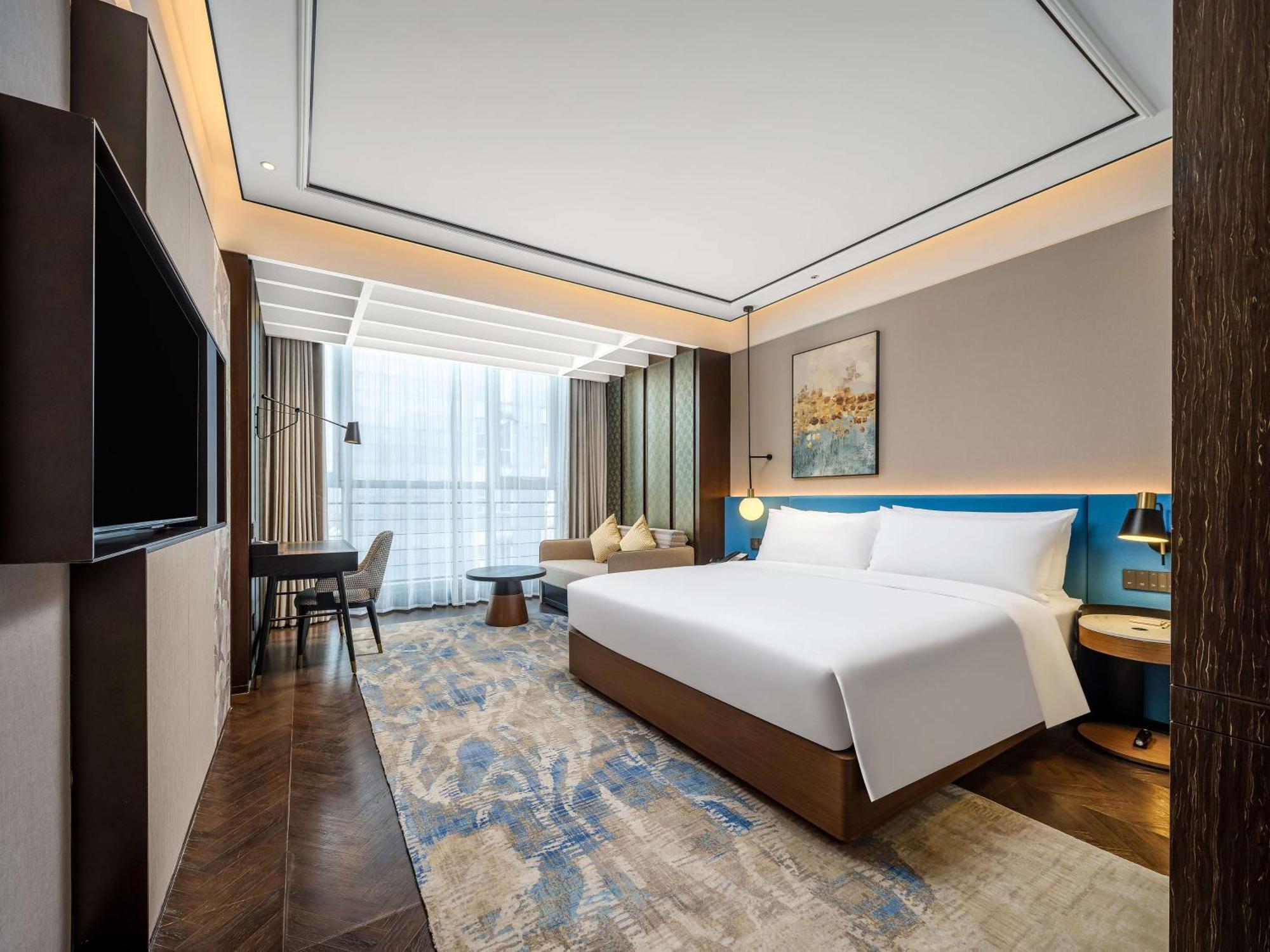 Hilton Garden Inn Beijing Guomao Bagian luar foto