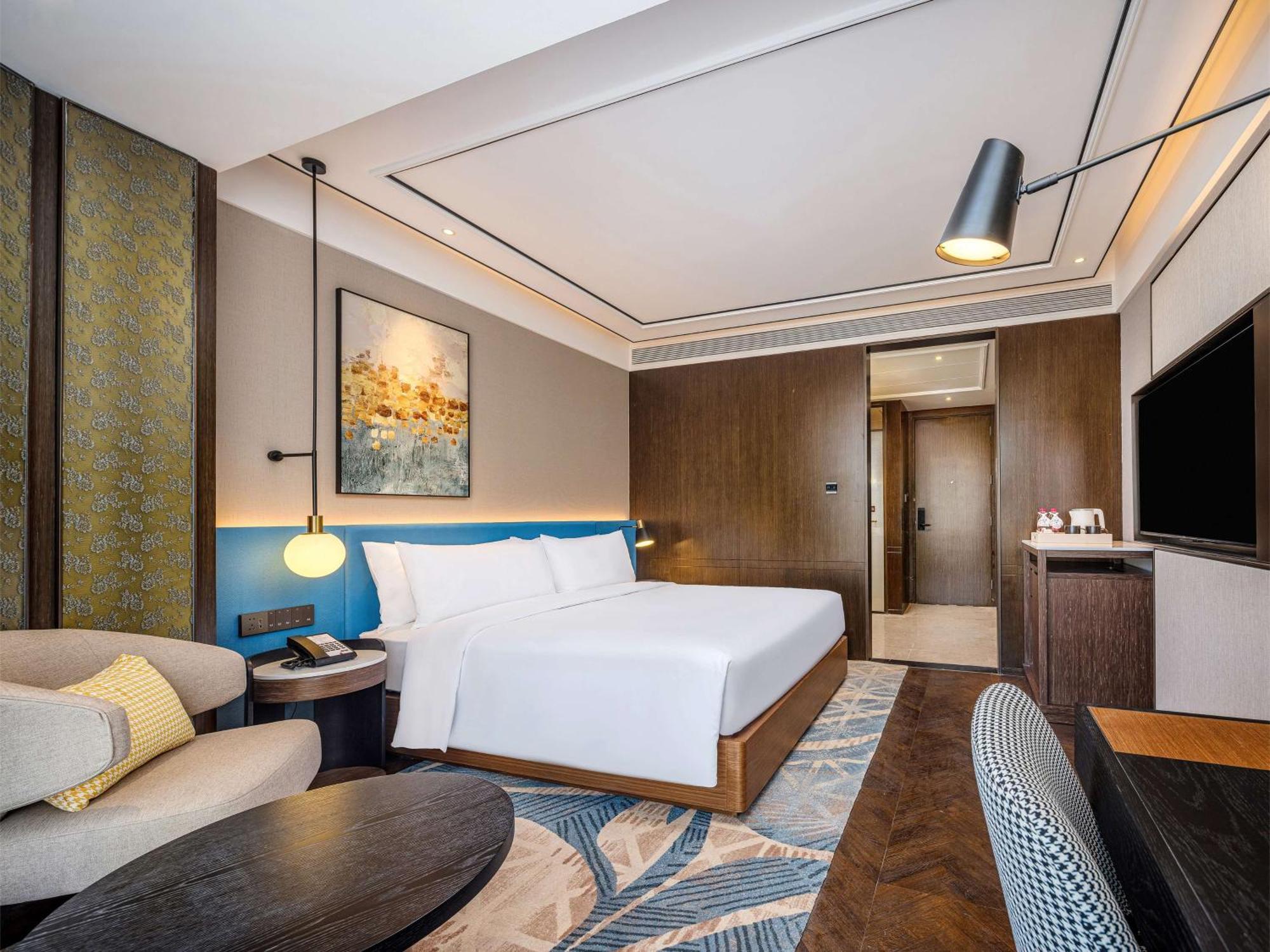 Hilton Garden Inn Beijing Guomao Bagian luar foto