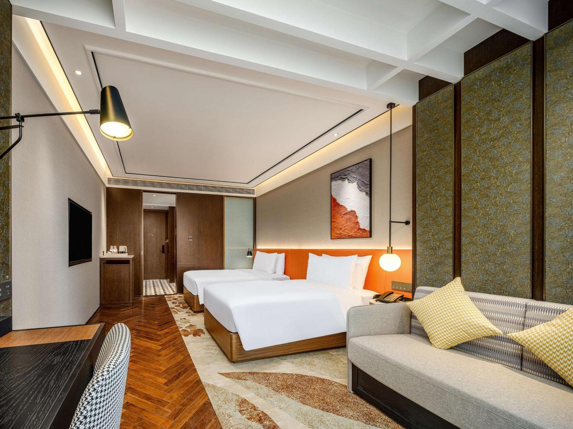 Hilton Garden Inn Beijing Guomao Bagian luar foto