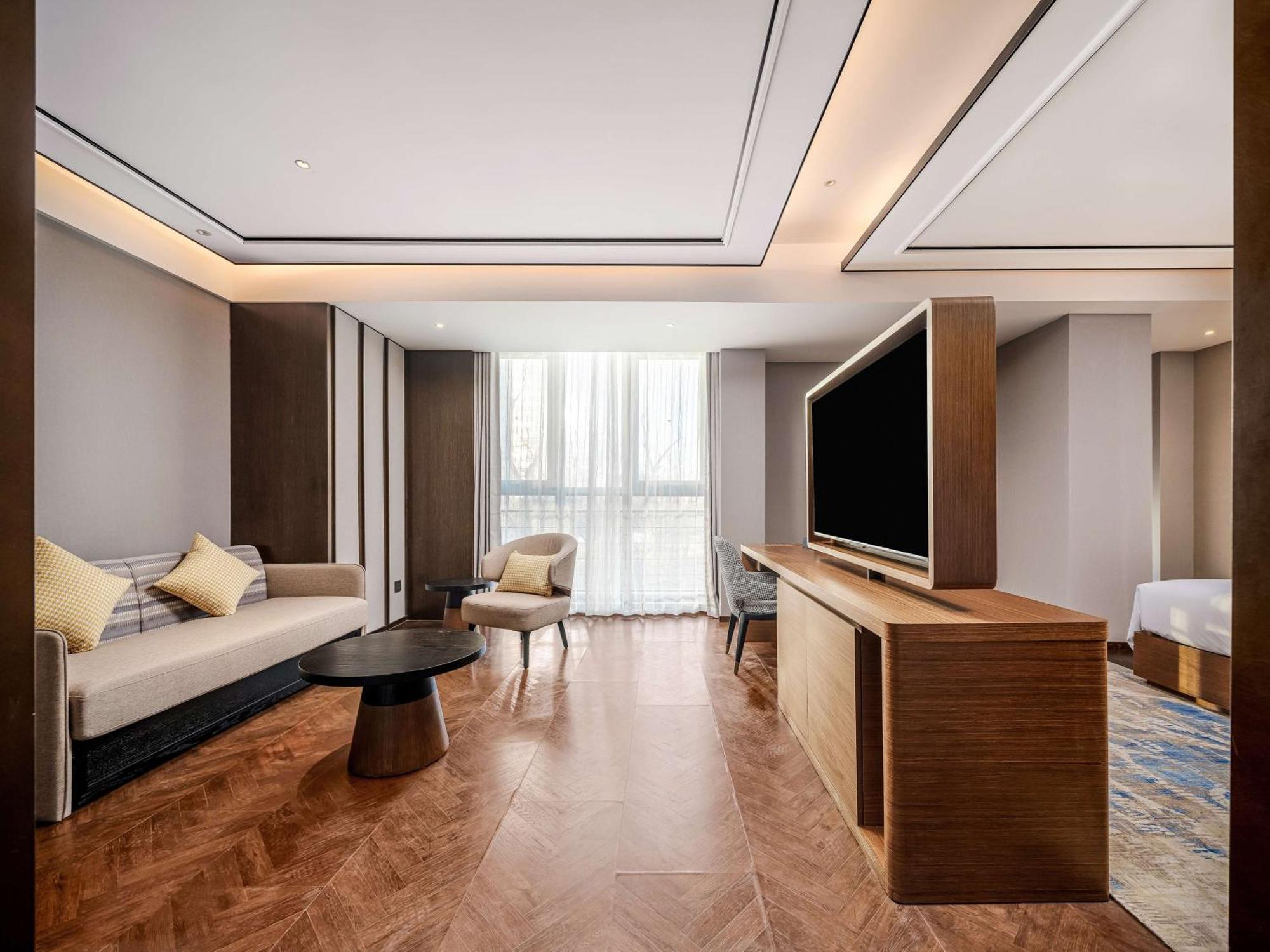 Hilton Garden Inn Beijing Guomao Bagian luar foto