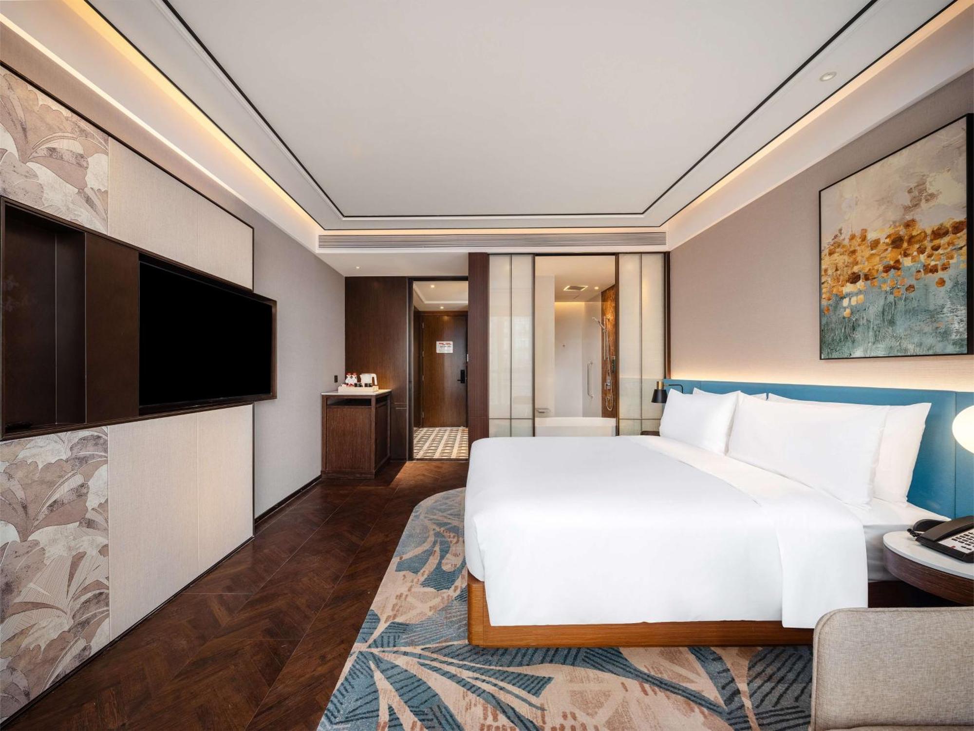 Hilton Garden Inn Beijing Guomao Bagian luar foto