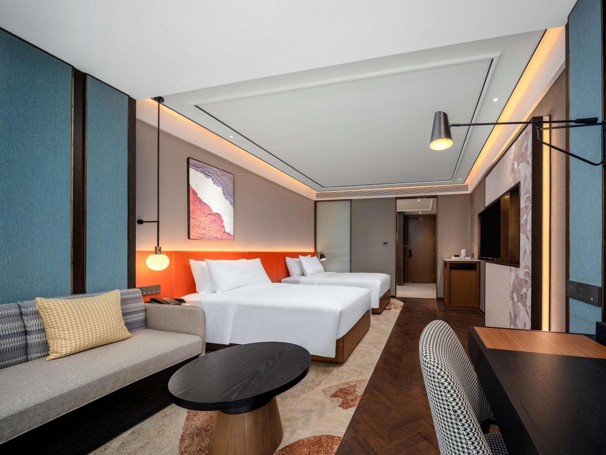 Hilton Garden Inn Beijing Guomao Bagian luar foto